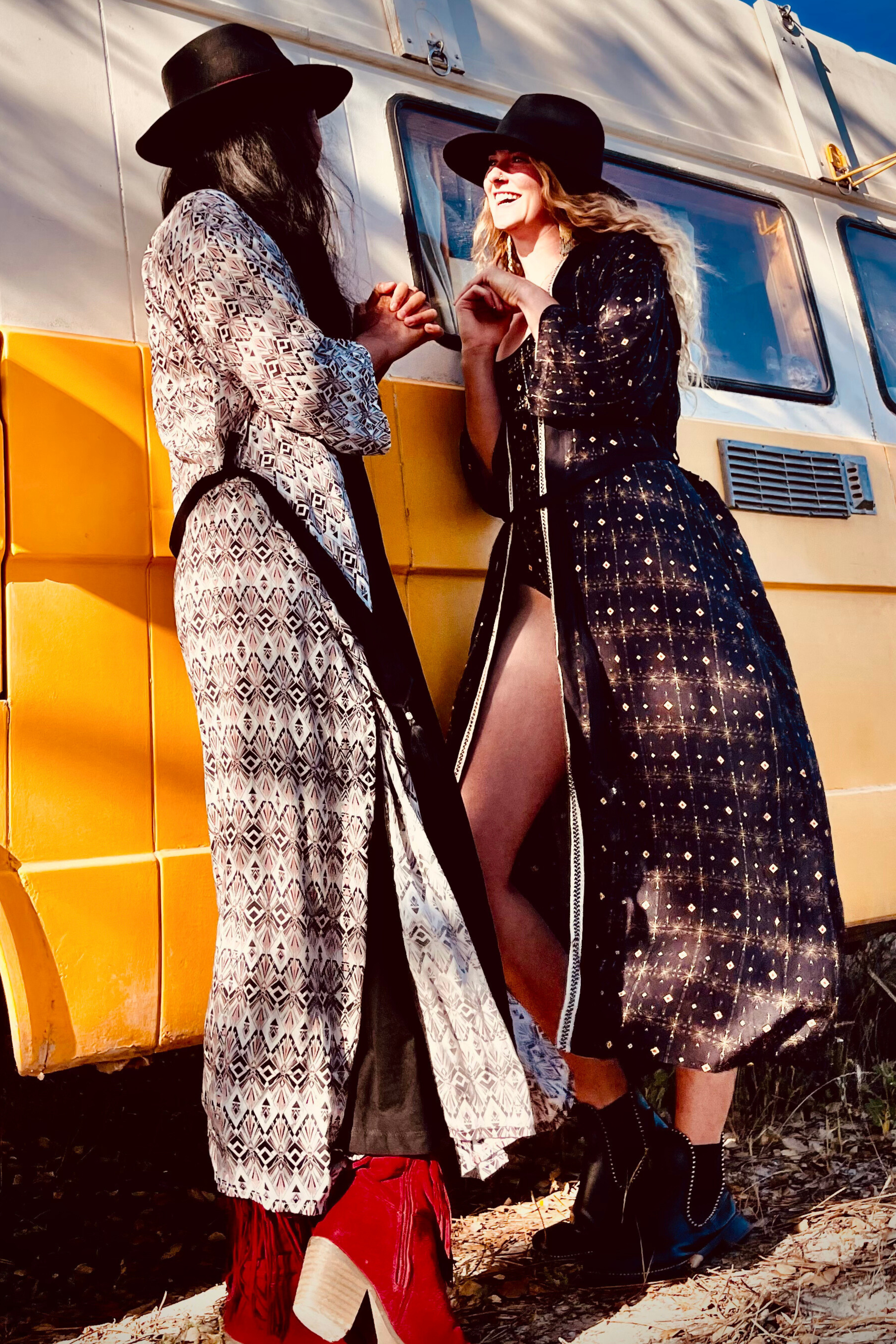 Boho Kimono ✦ Mirror print