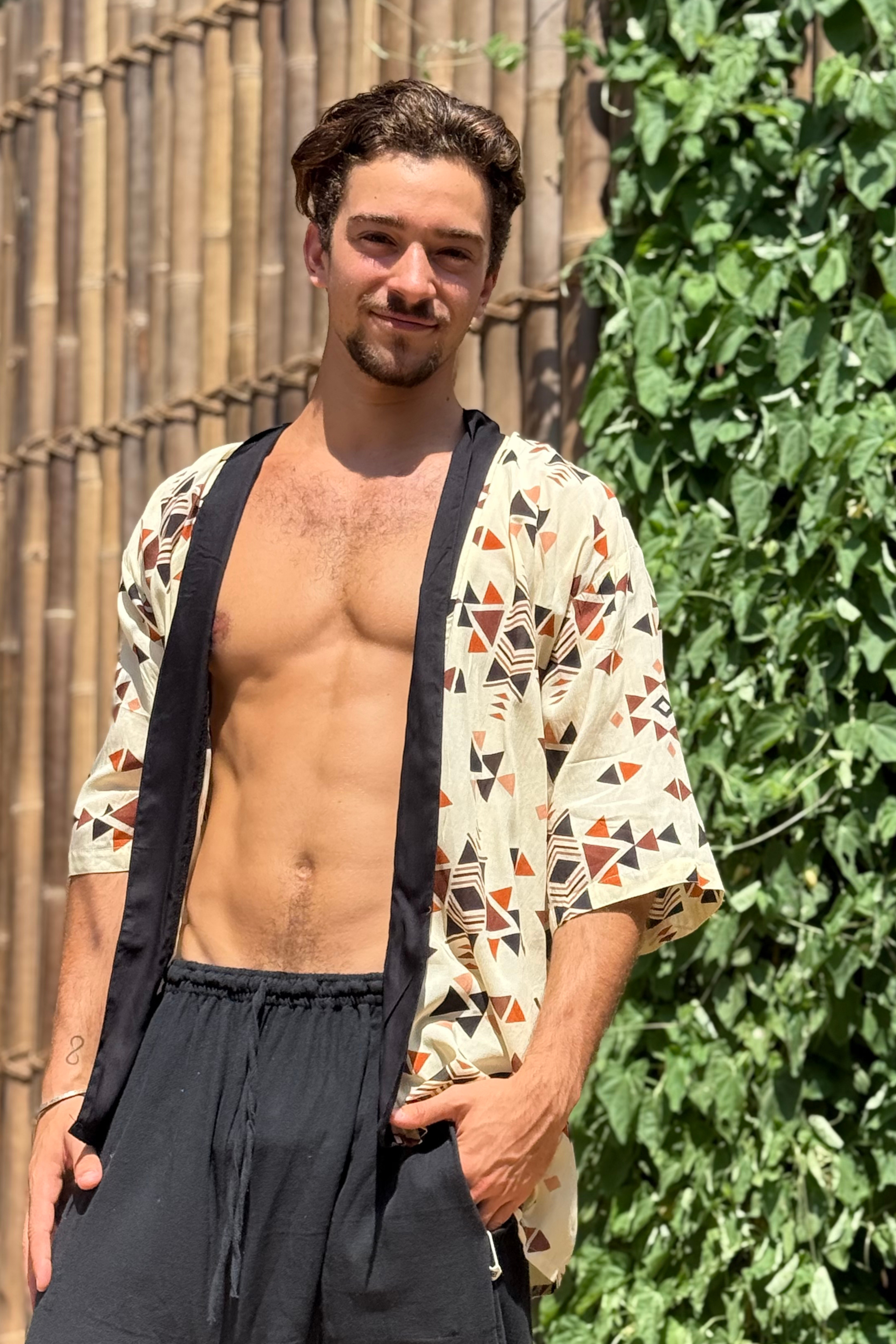 Tokyo Kimono ✦ Triangle Print