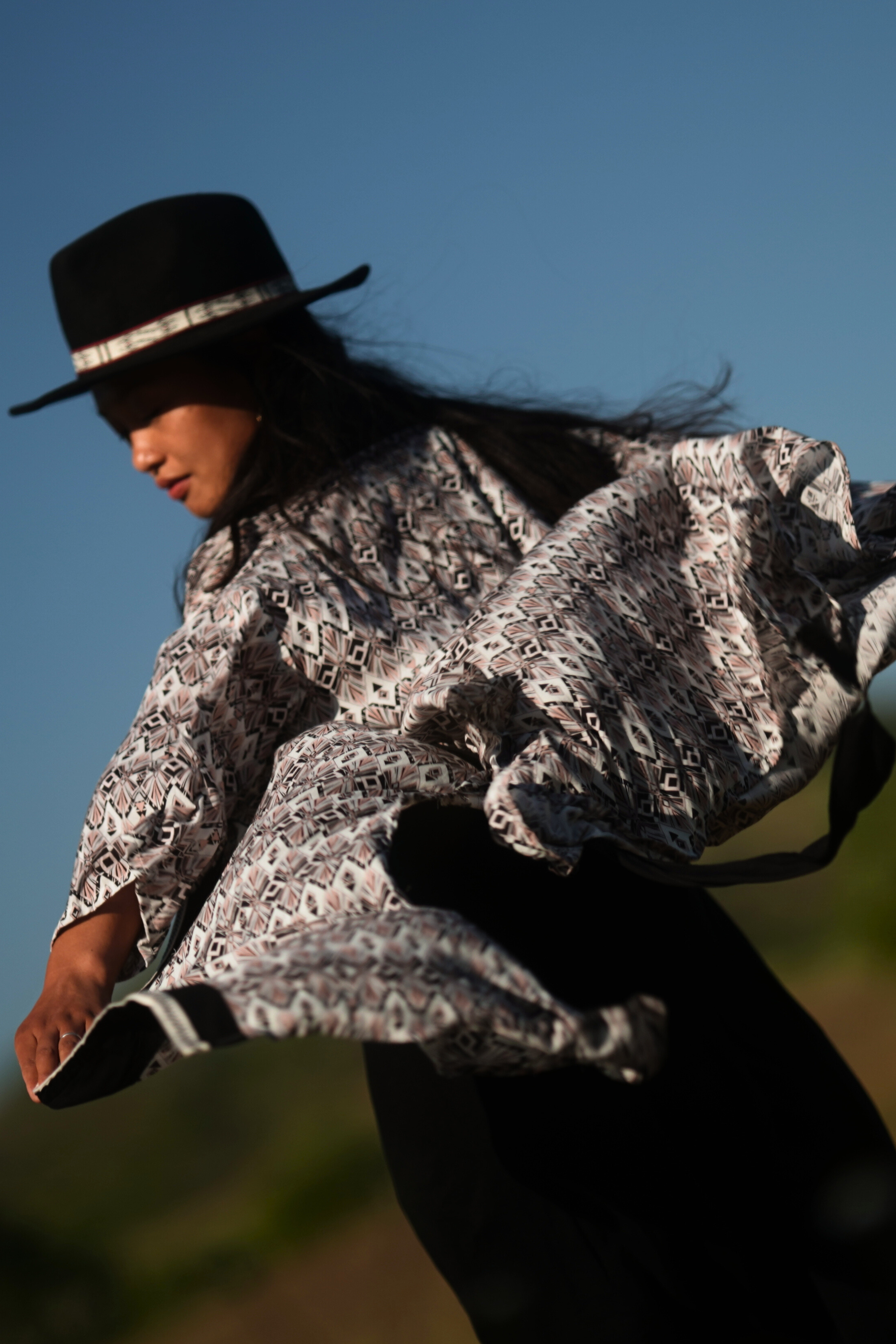 Boho Kimono ✦ Mirror print