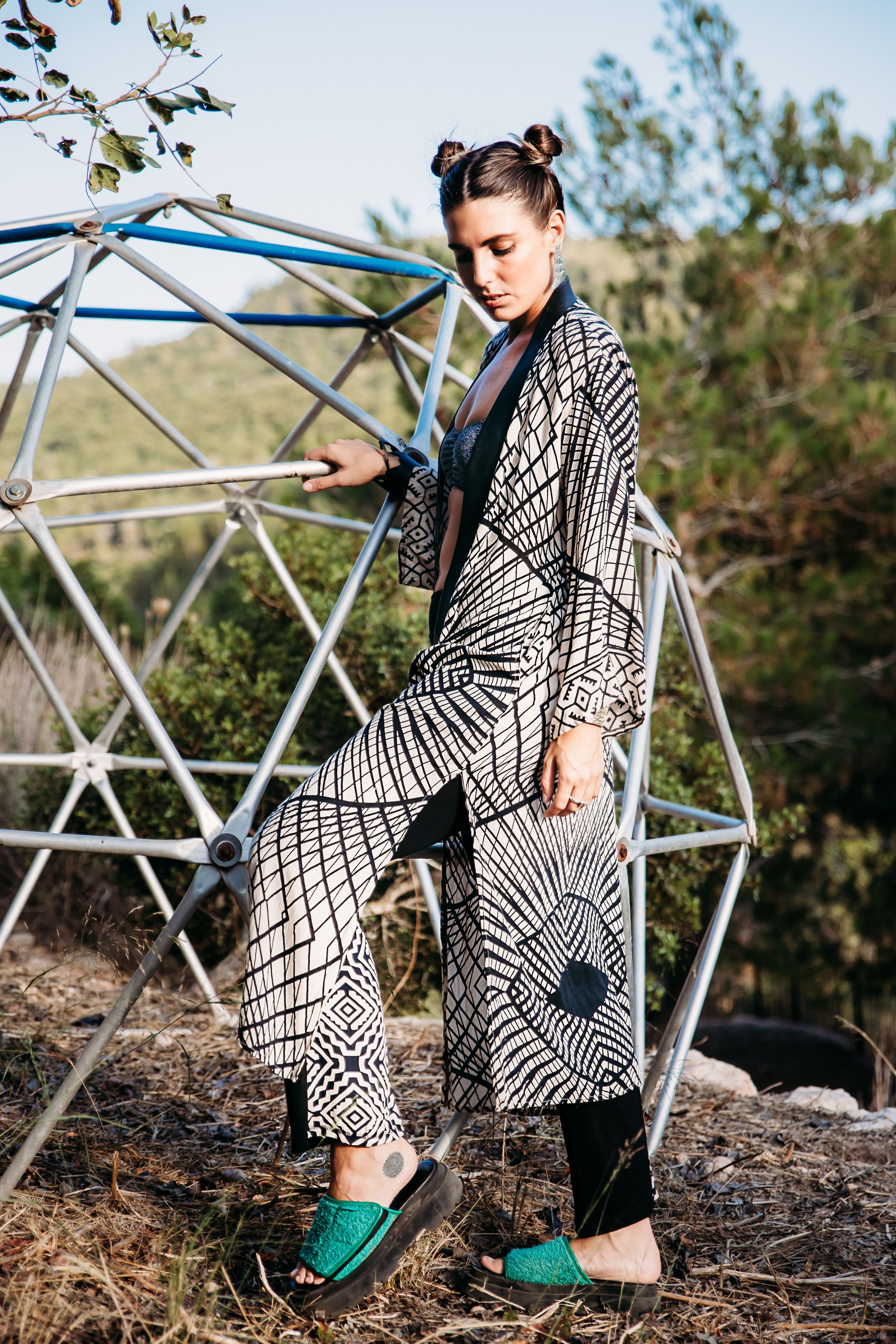 Boho Kimono ✦ Psy Print