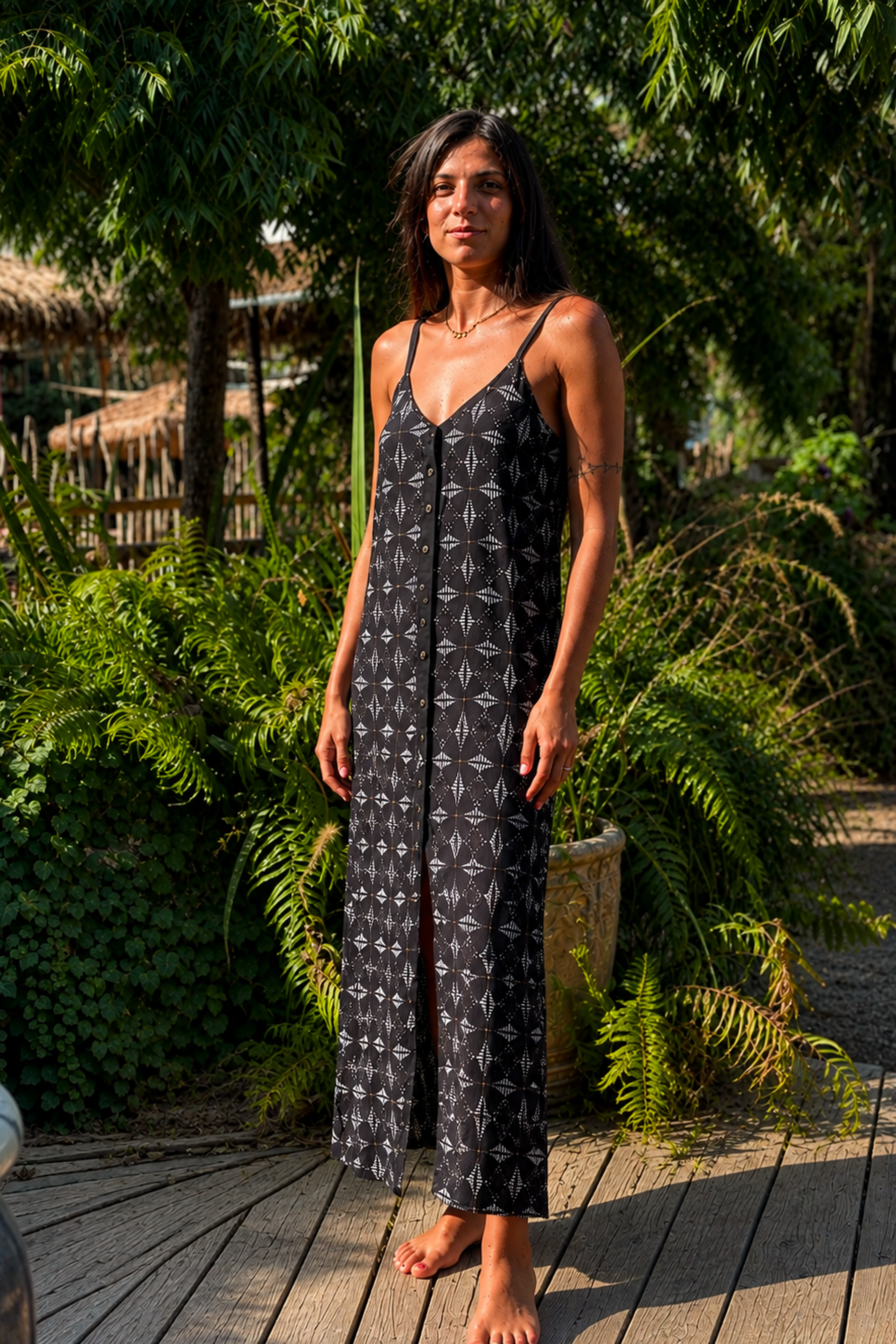 Nika maxi dress ✦ Spark Print