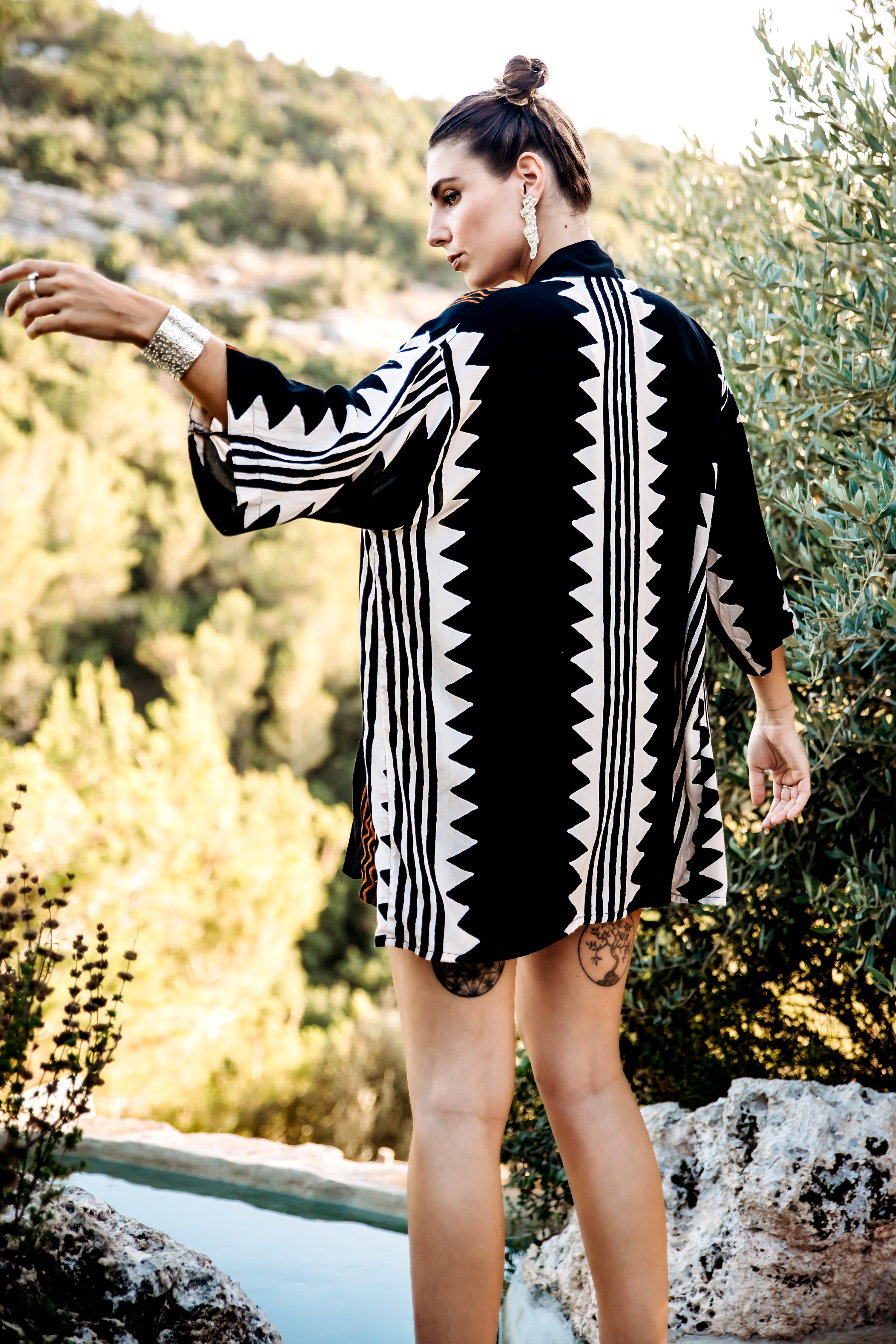 Tokyo kimono ✦ Tribal Print Unisex