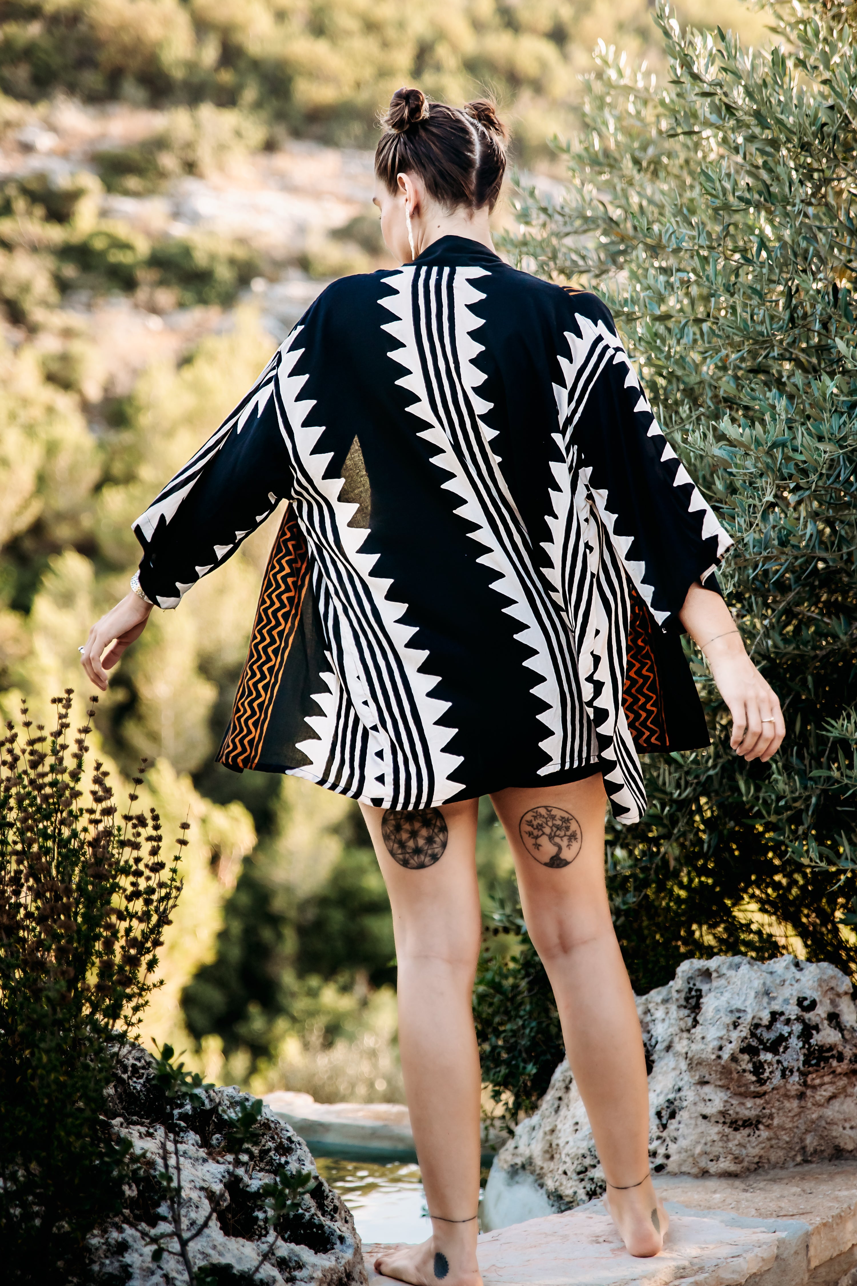 Classic Kimono ✦ Geo Print