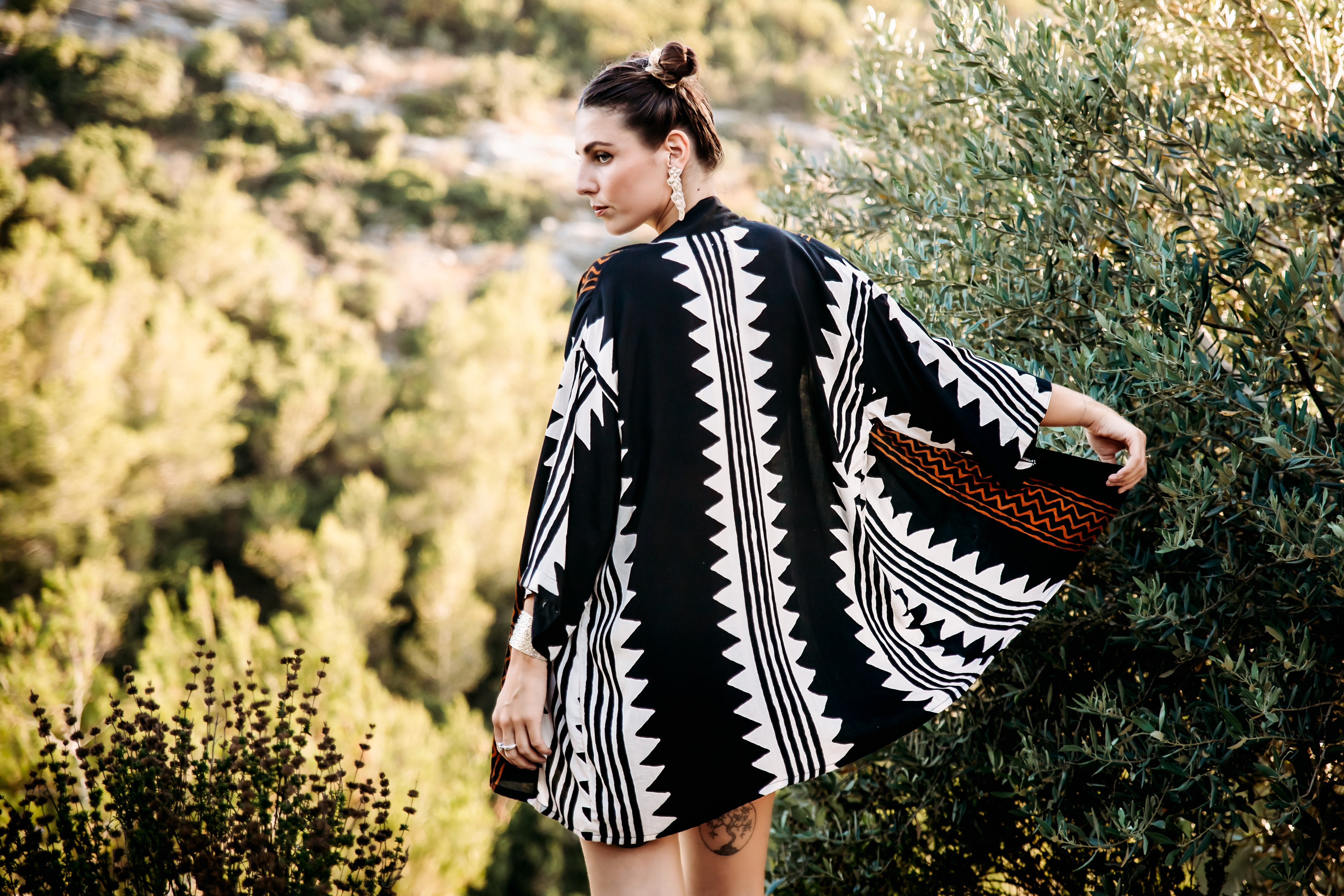 Tokyo kimono ✦ Tribal Print Unisex