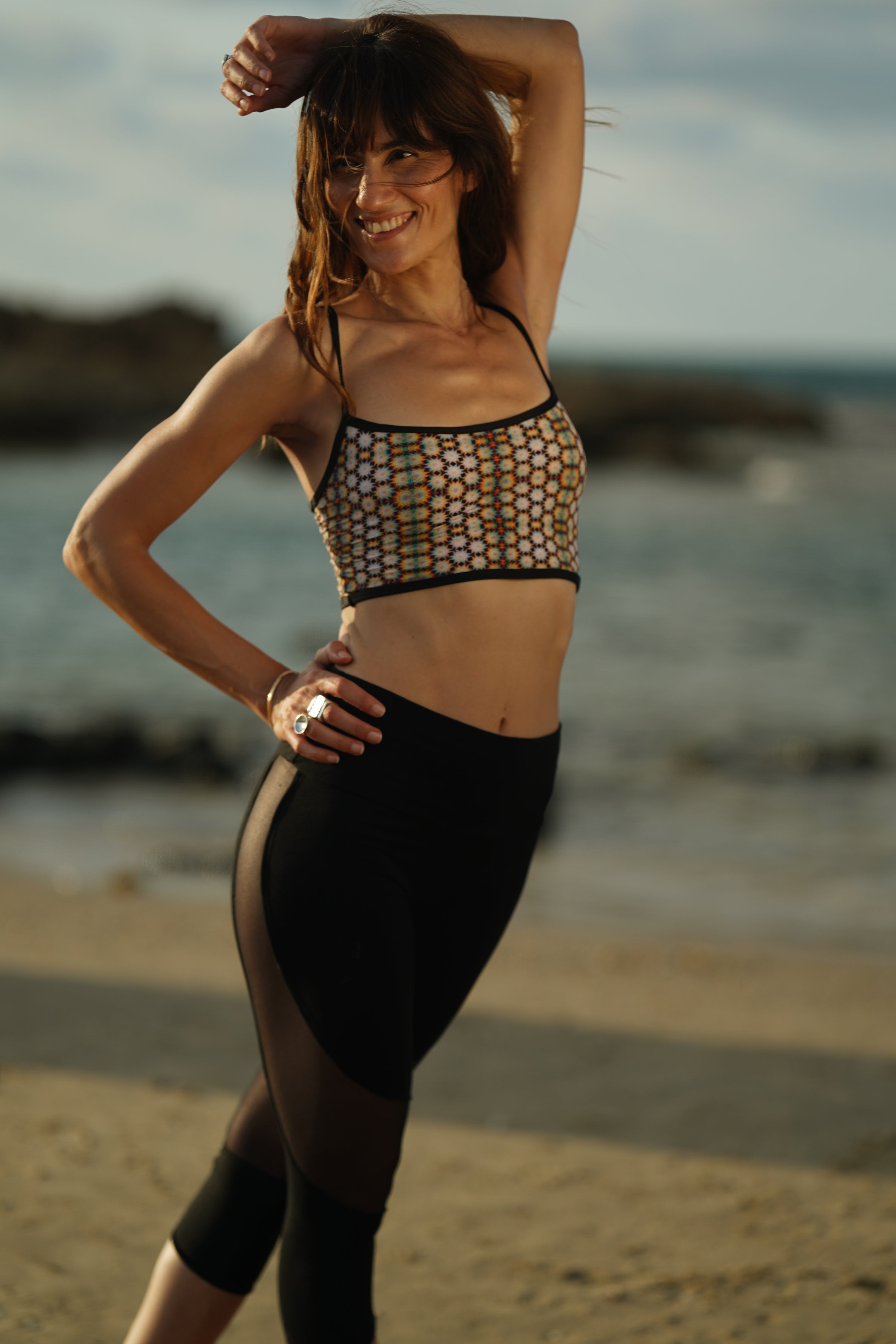 Lee Crop top ✦ Retro Print