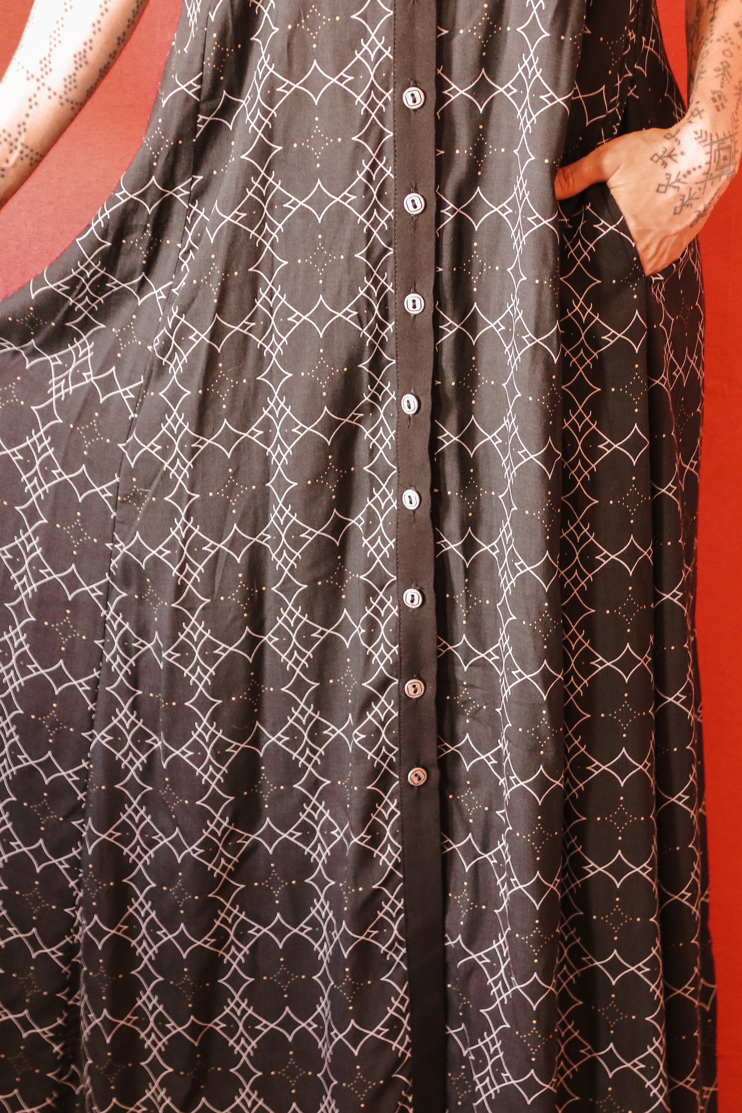 Dress with pockets