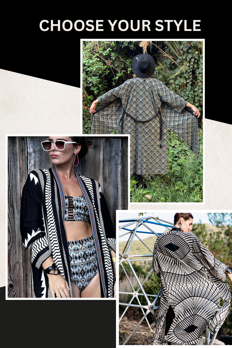 Boho Kimono -->  Choose your style