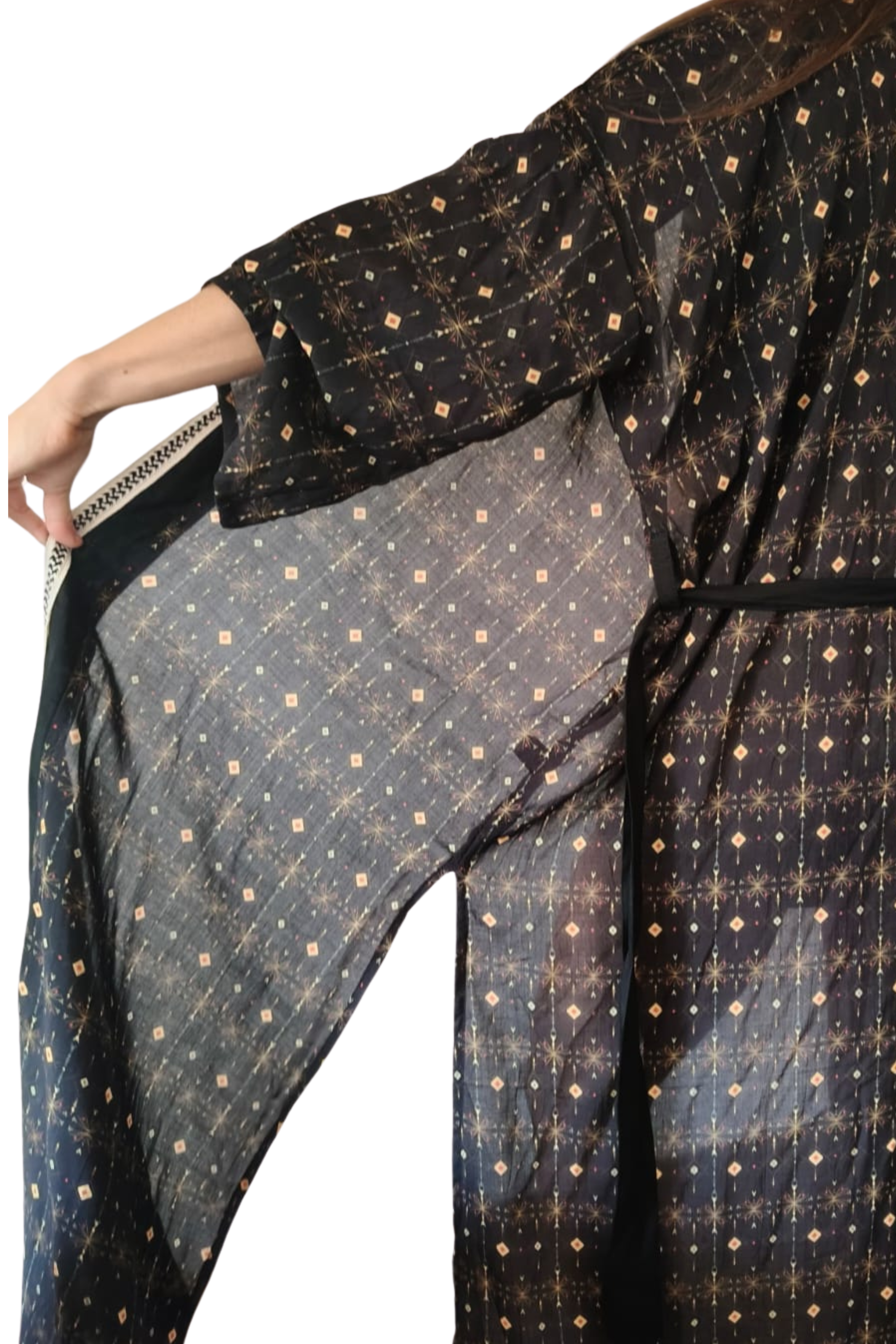 Boho Kimono ✦  Fireworks print