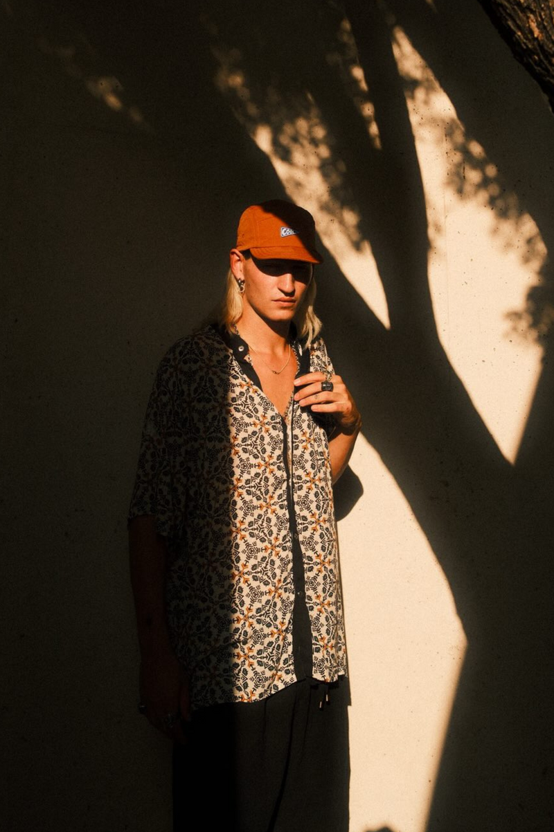 Button Shirt -->  Faluja Print