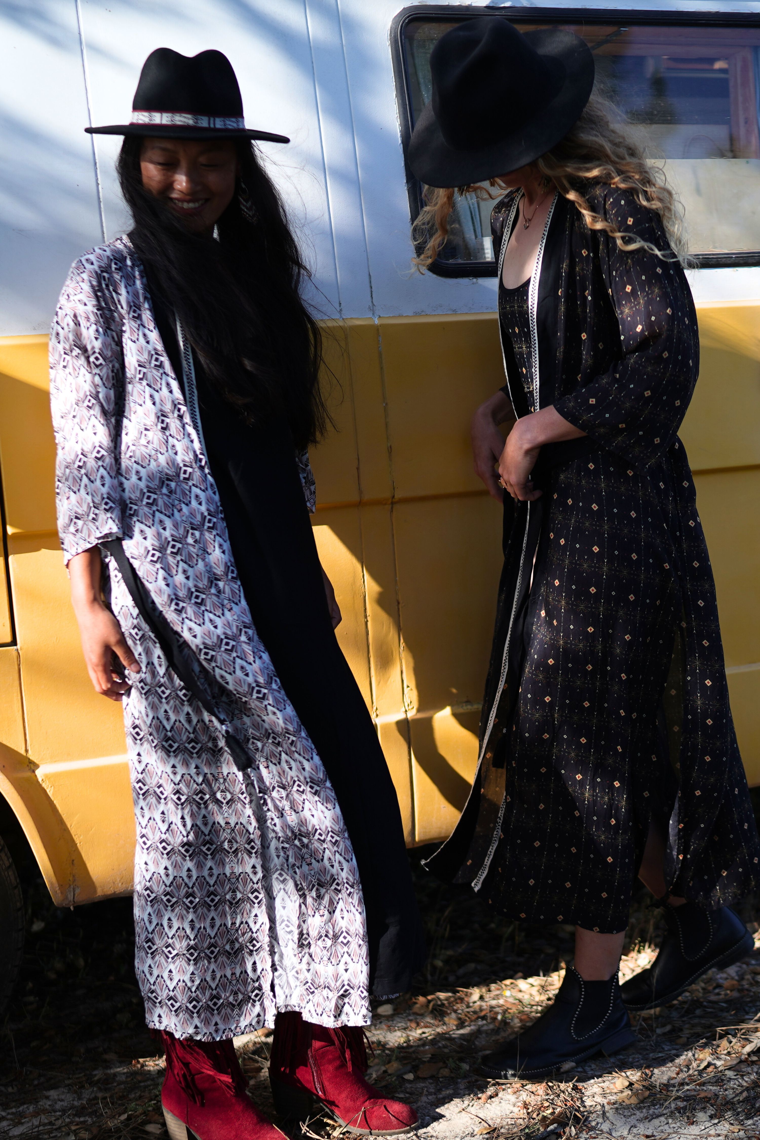 Boho Kimono ✦ Mirror print