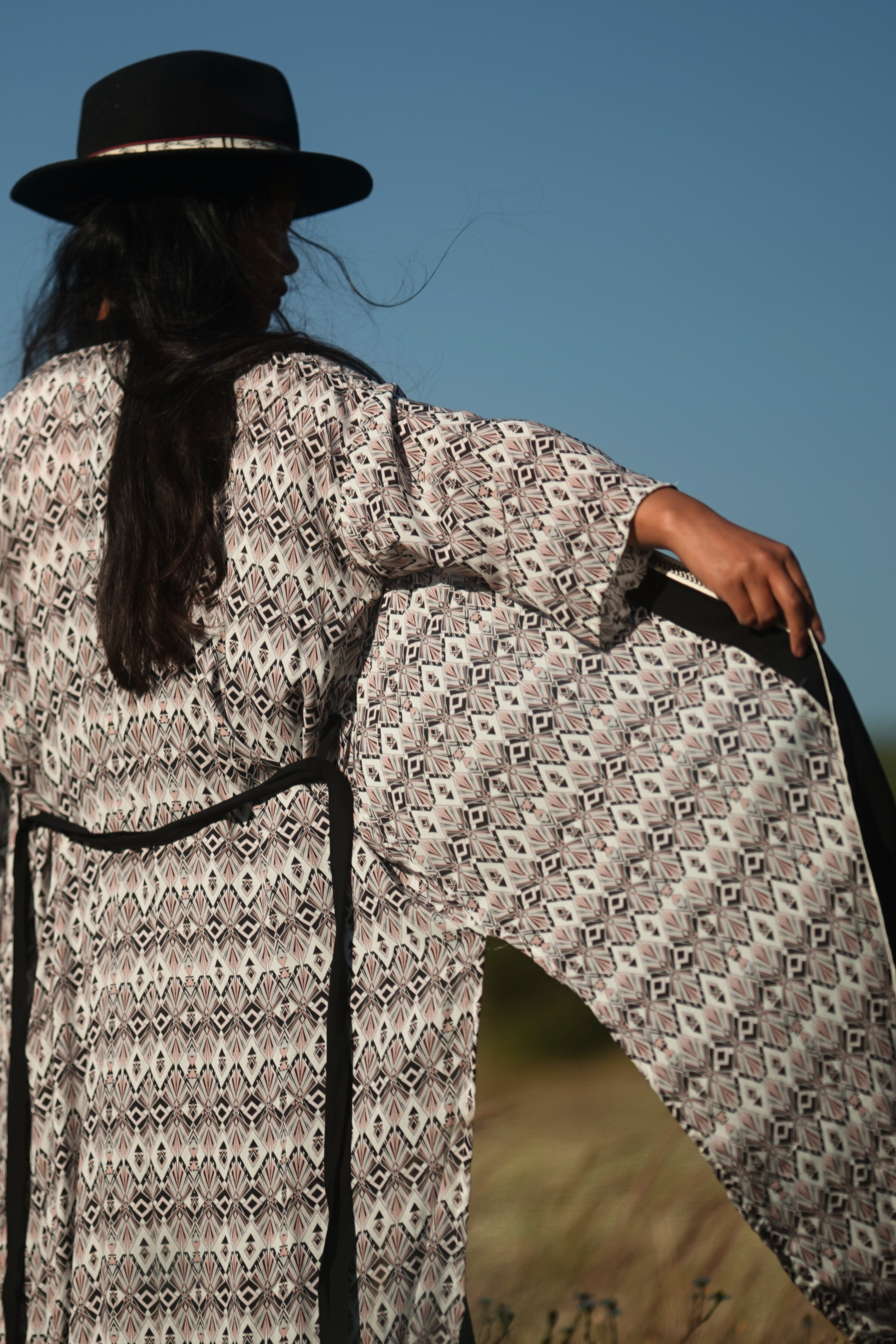 Boho Kimono ✦ Mirror print