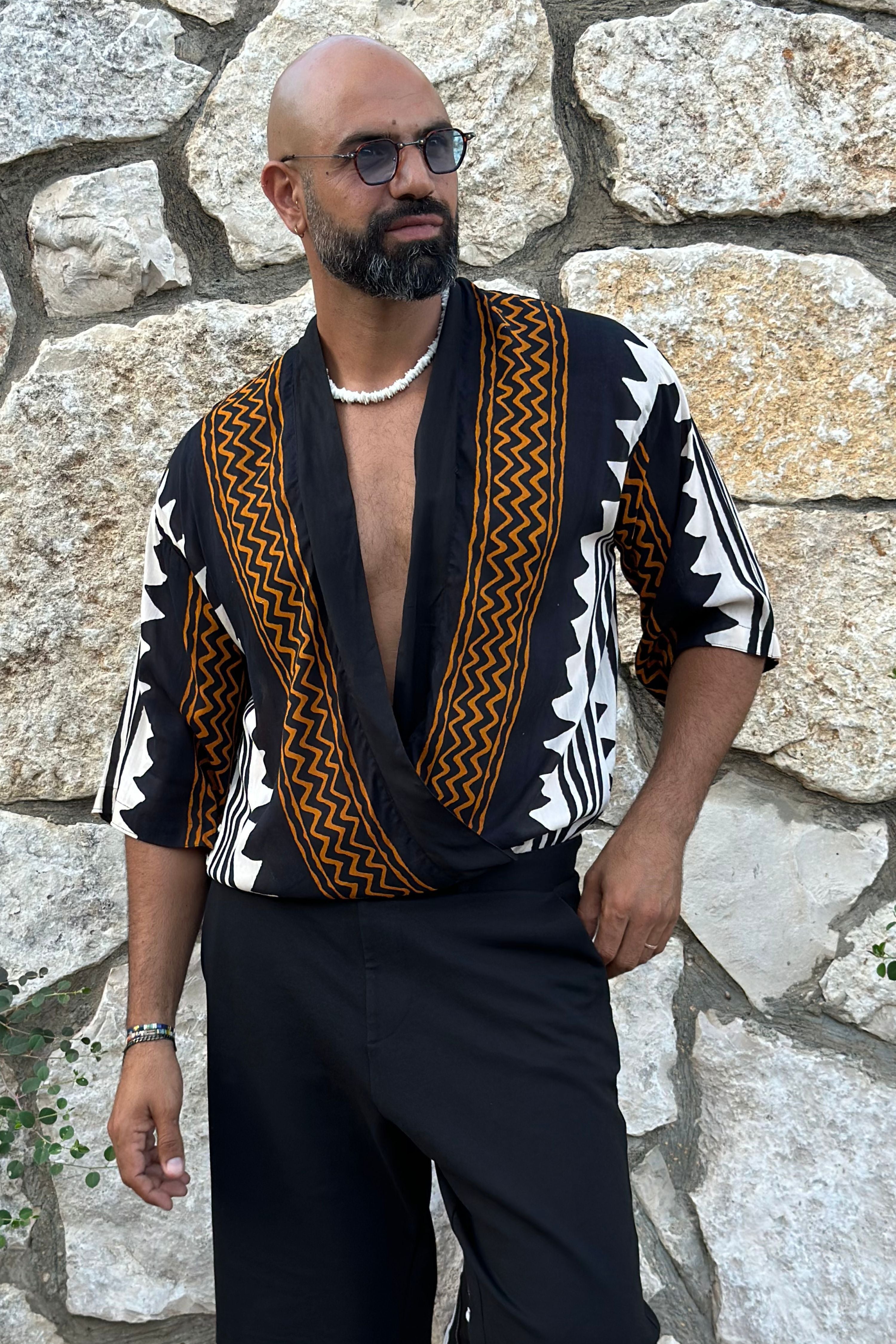 Classic Kimono ✦ Geo Print