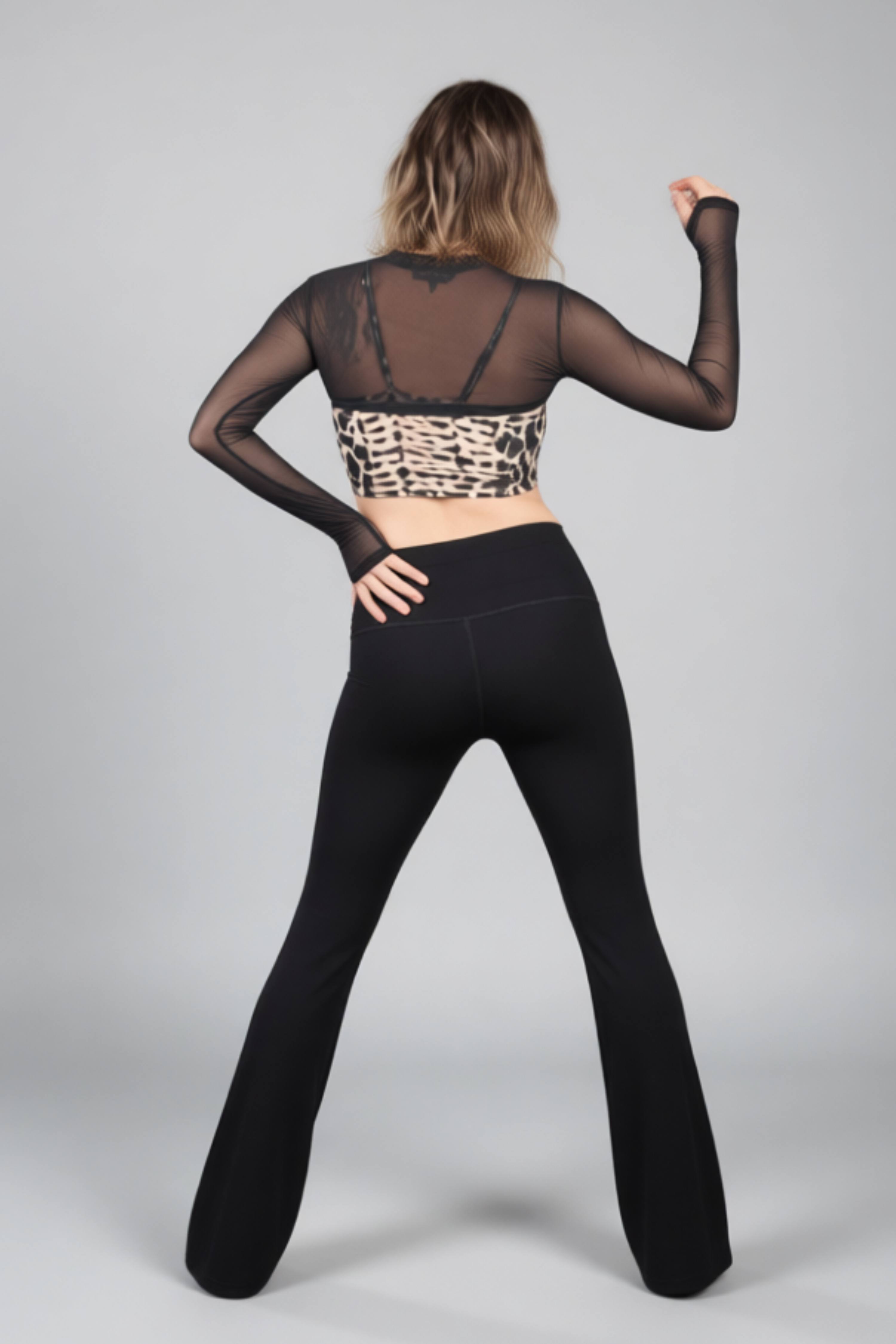 טייץ בגזרת פדלפון--> שחור לבן 