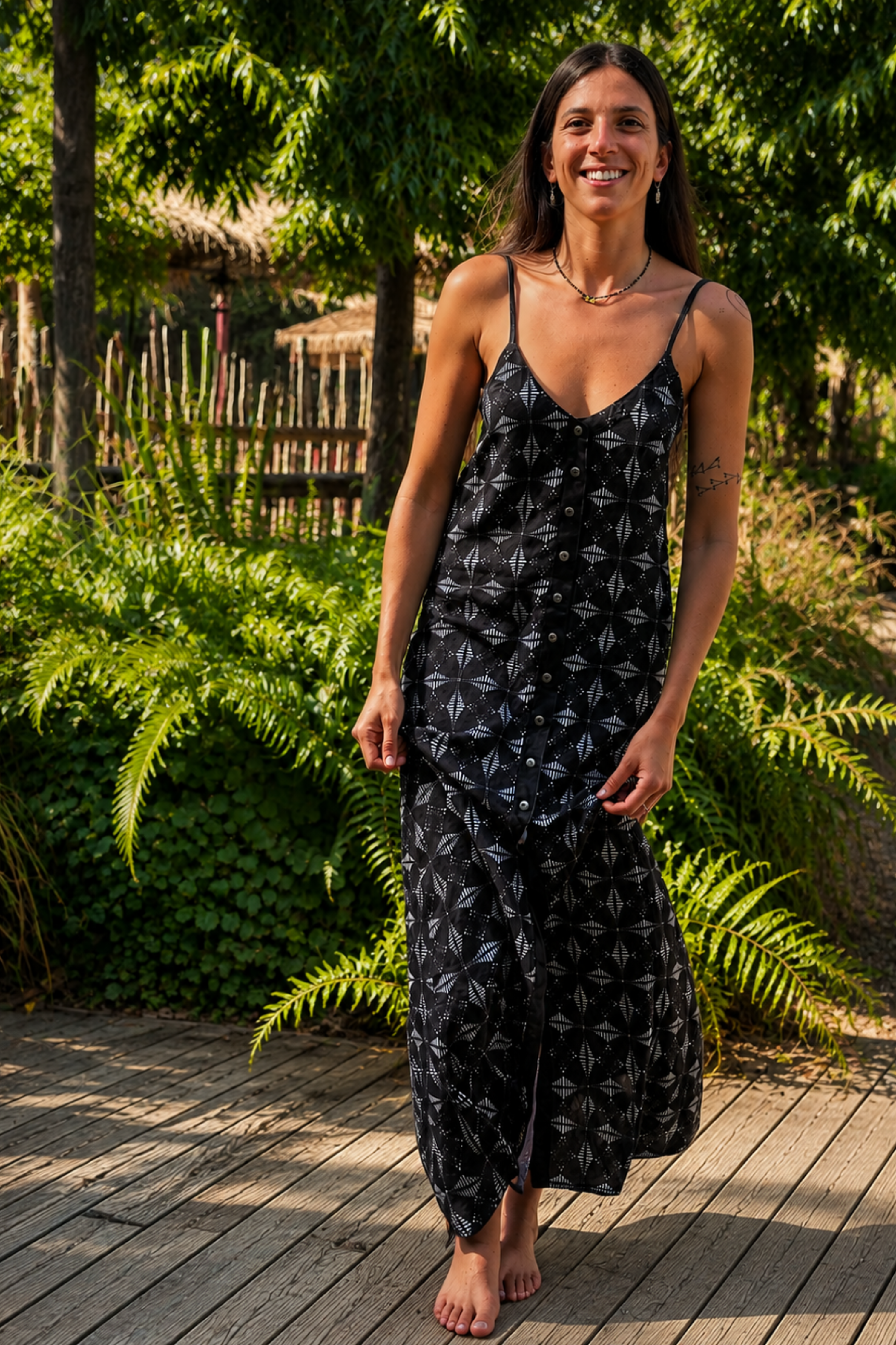 Nika maxi dress ✦ Spark Print