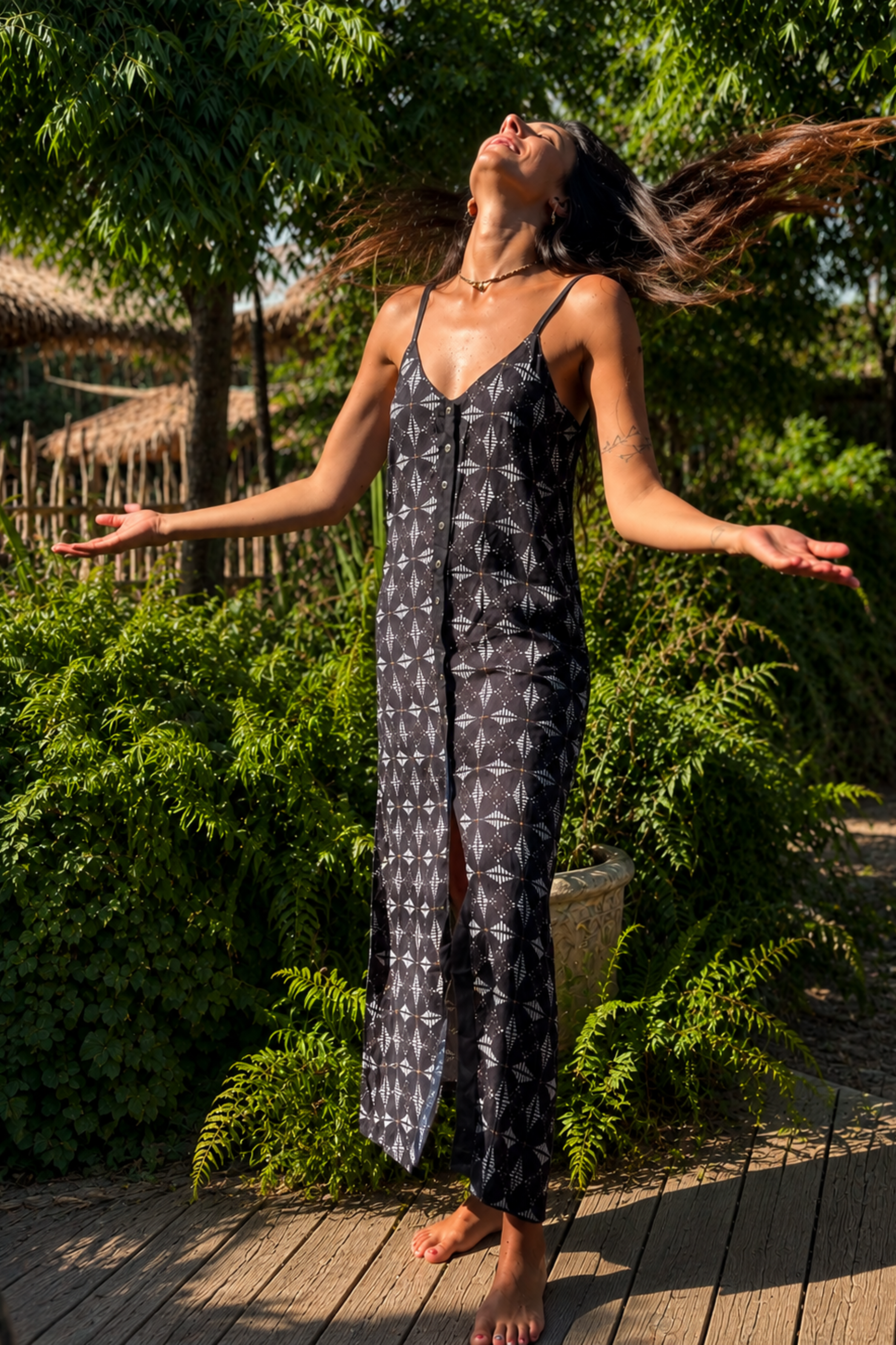 Nika maxi dress ✦ Spark Print