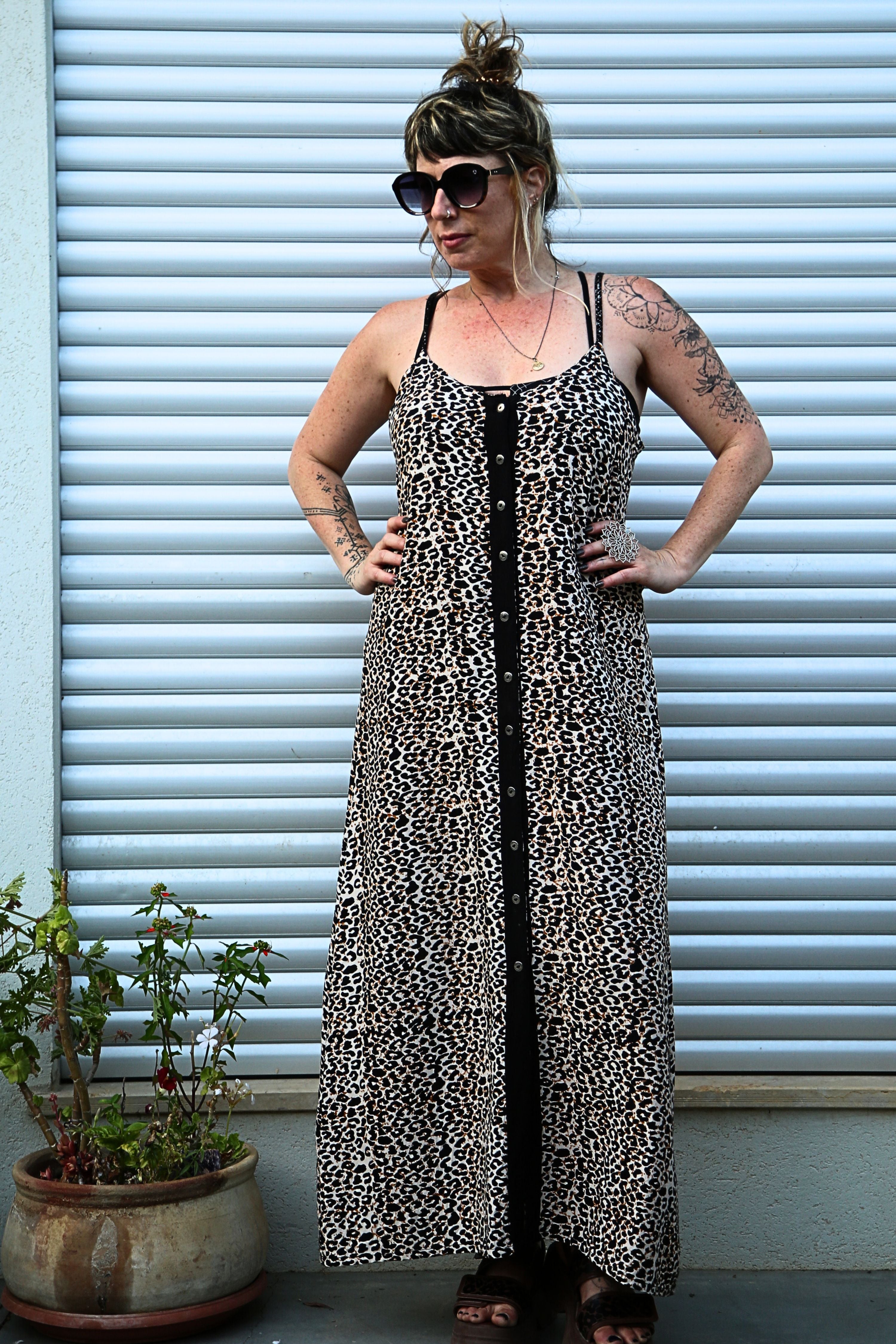 Nika maxi dress ✦ Leopard Print