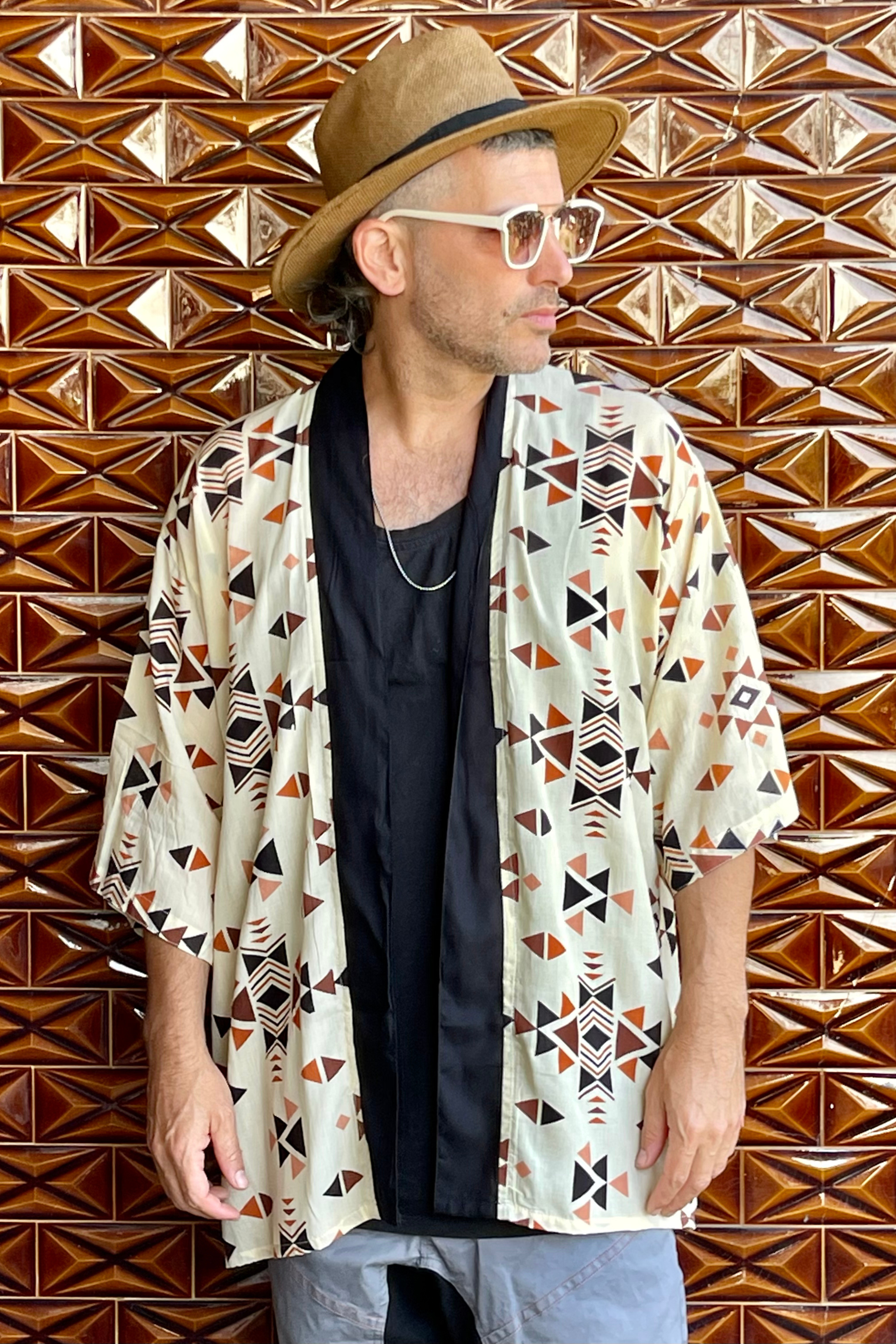 Tokyo Kimono ✦ Triangle Print