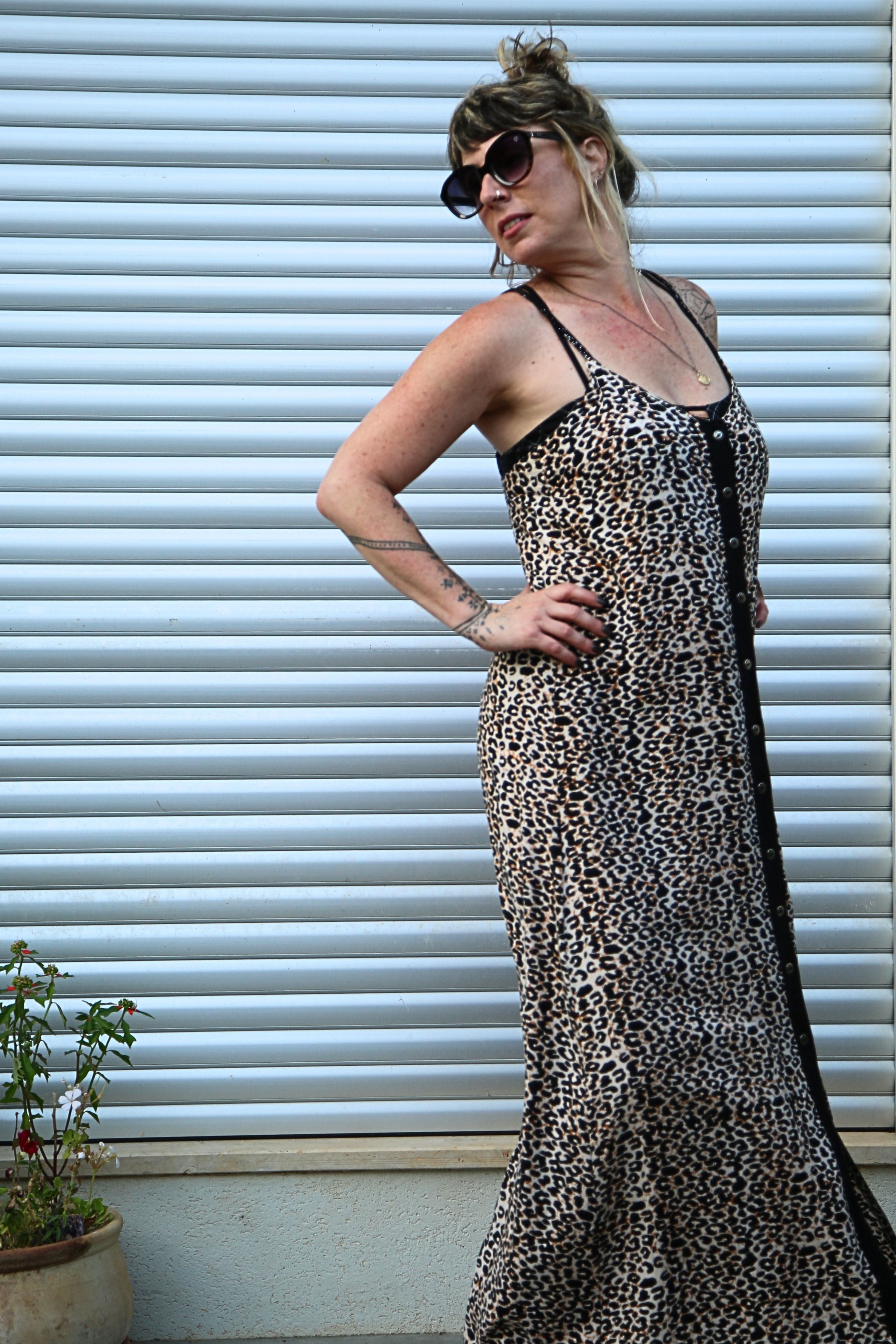 Nika maxi dress ✦ Leopard Print