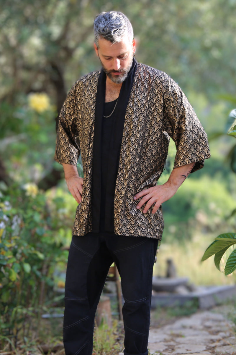 Boho kimono --> Gold Unisex