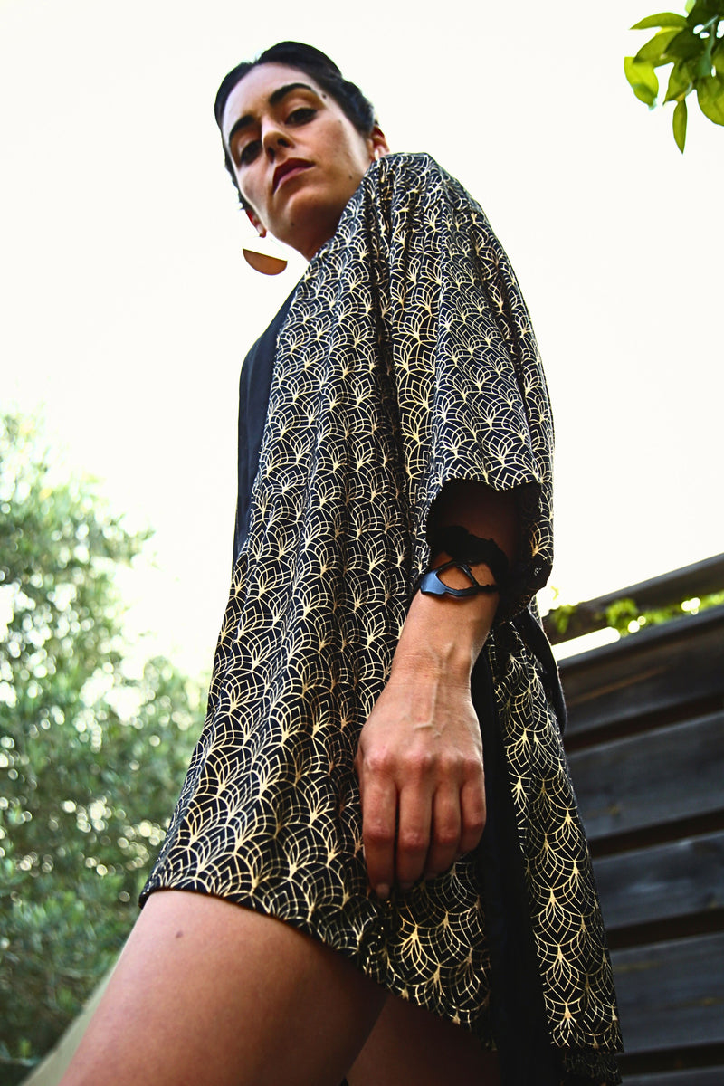 Boho kimono --> Gold Unisex