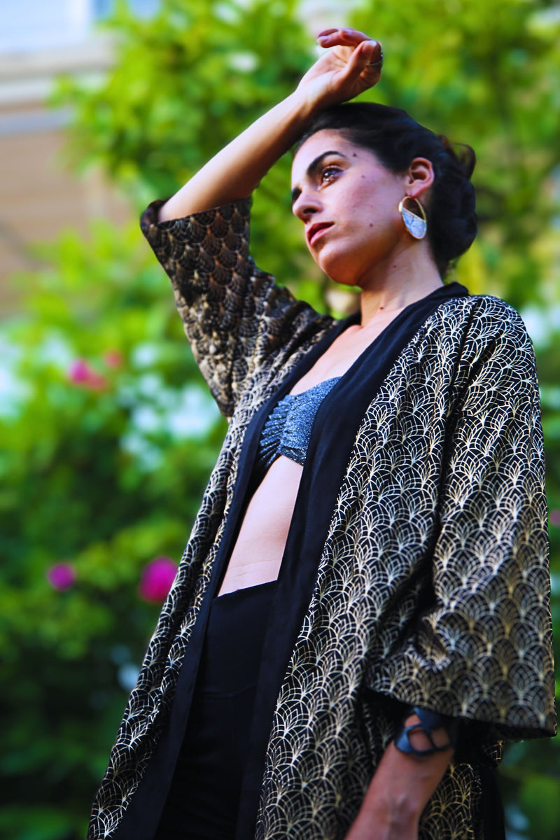 Boho kimono --> Gold Unisex
