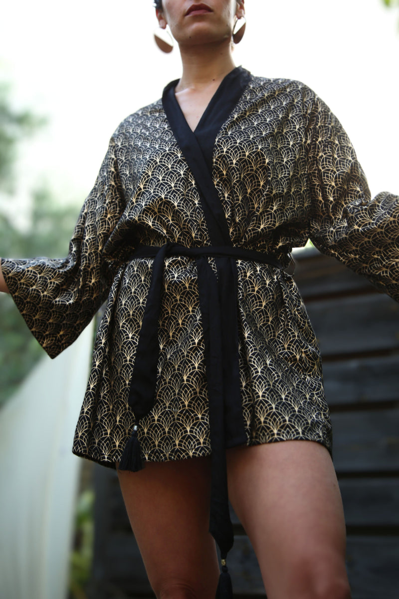 Boho kimono --> Gold Unisex