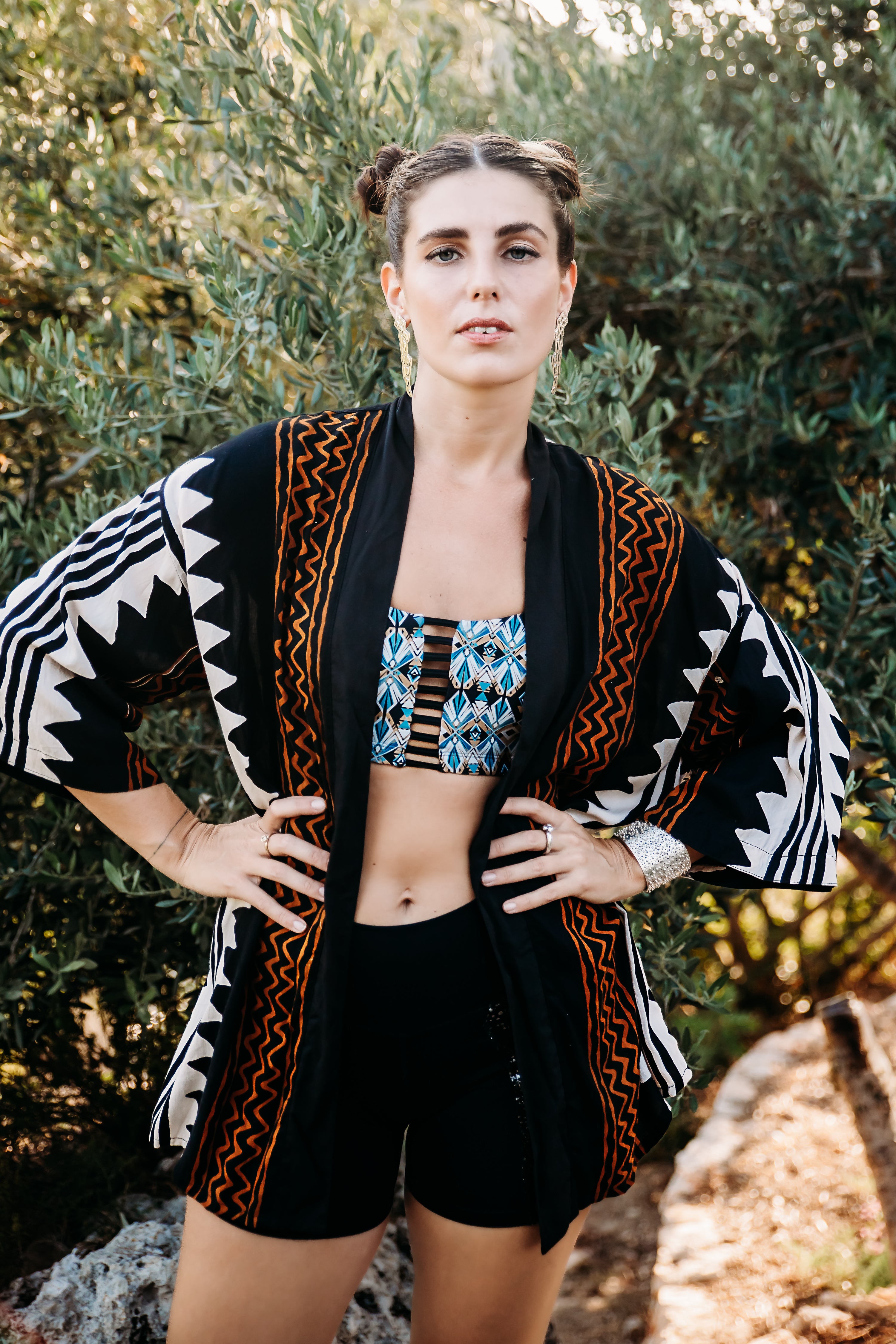 Tokyo kimono ✦ Tribal Print Unisex