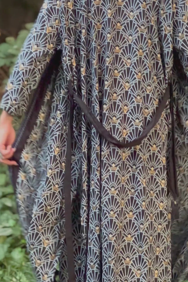 Boho Kimono --> Gold print