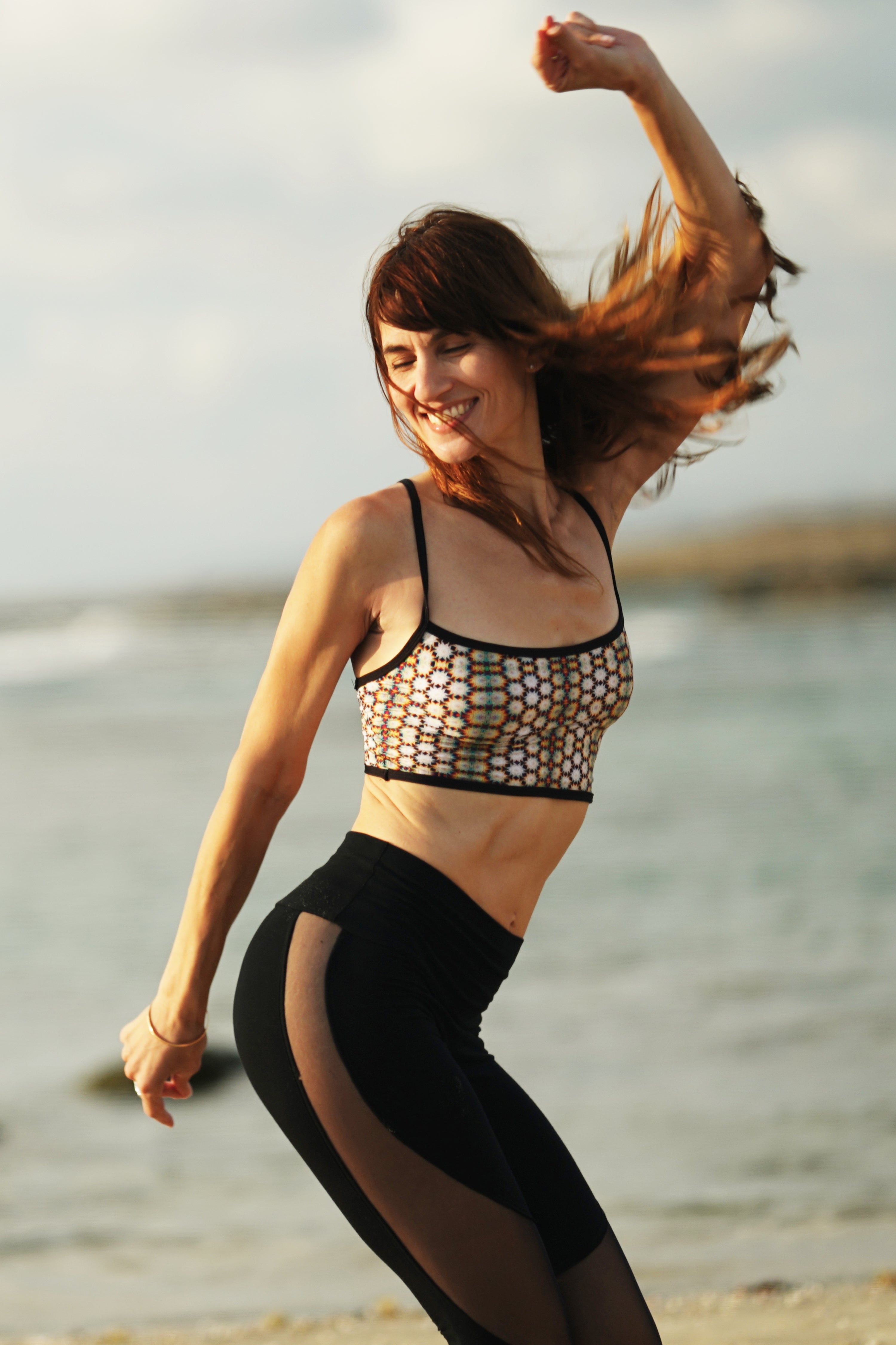 Lee Crop top ✦ Retro Print