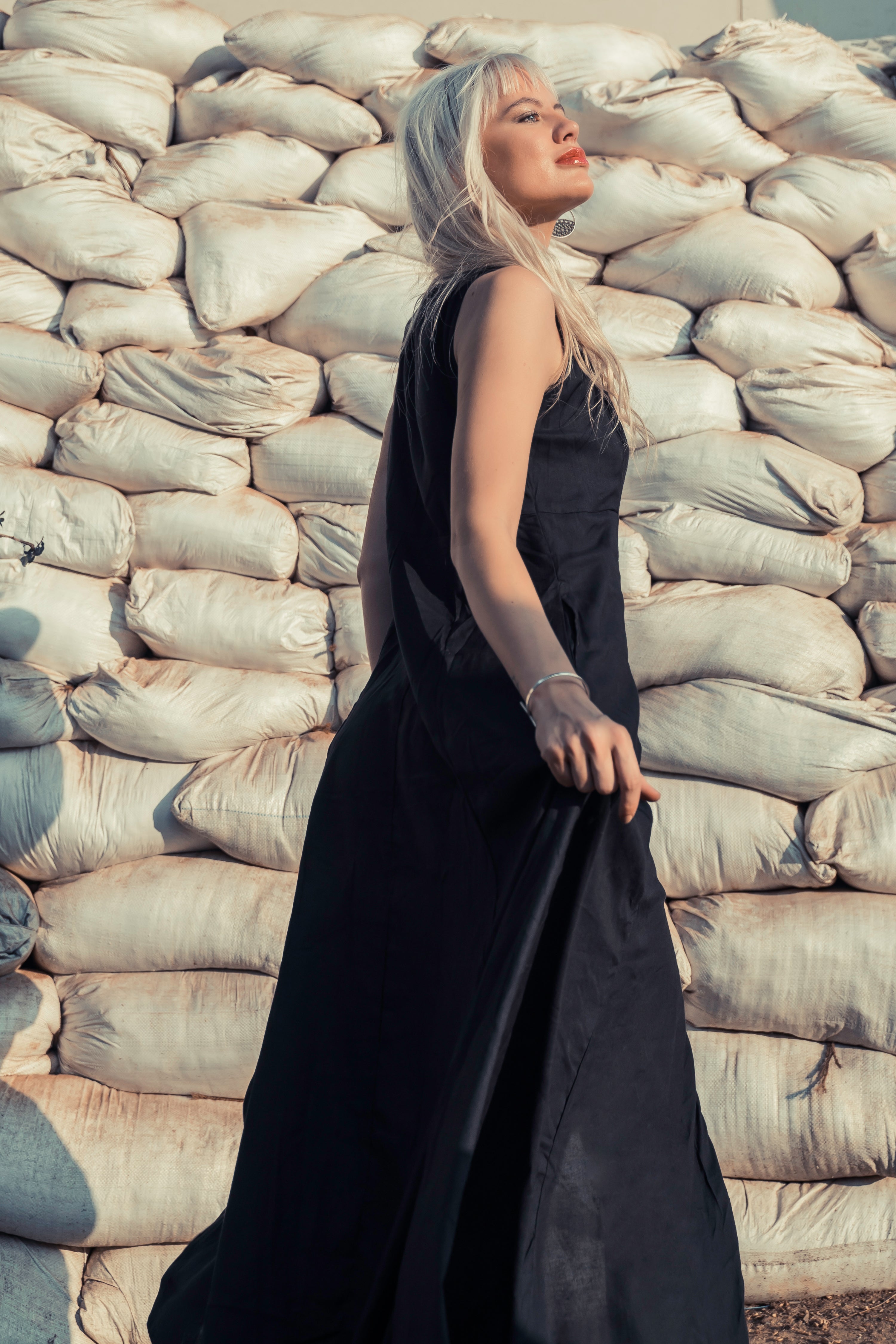 Black Maxi dress Free Woman