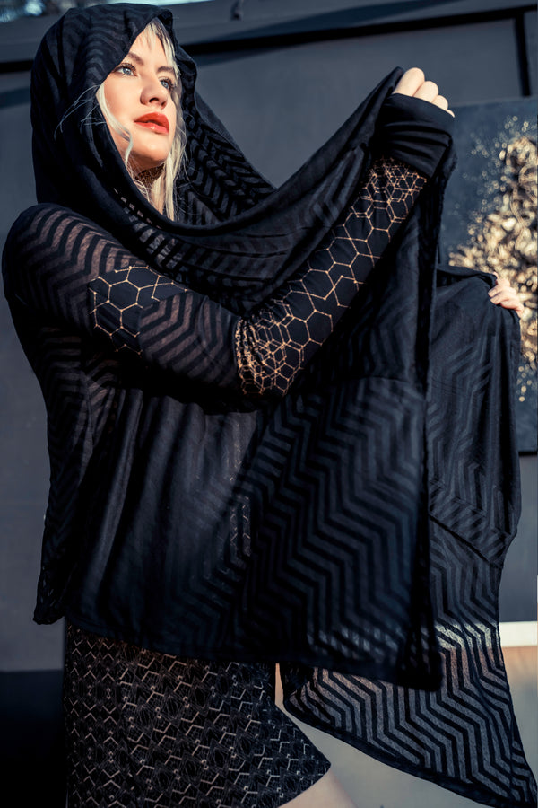 Sahara Black Cardigan