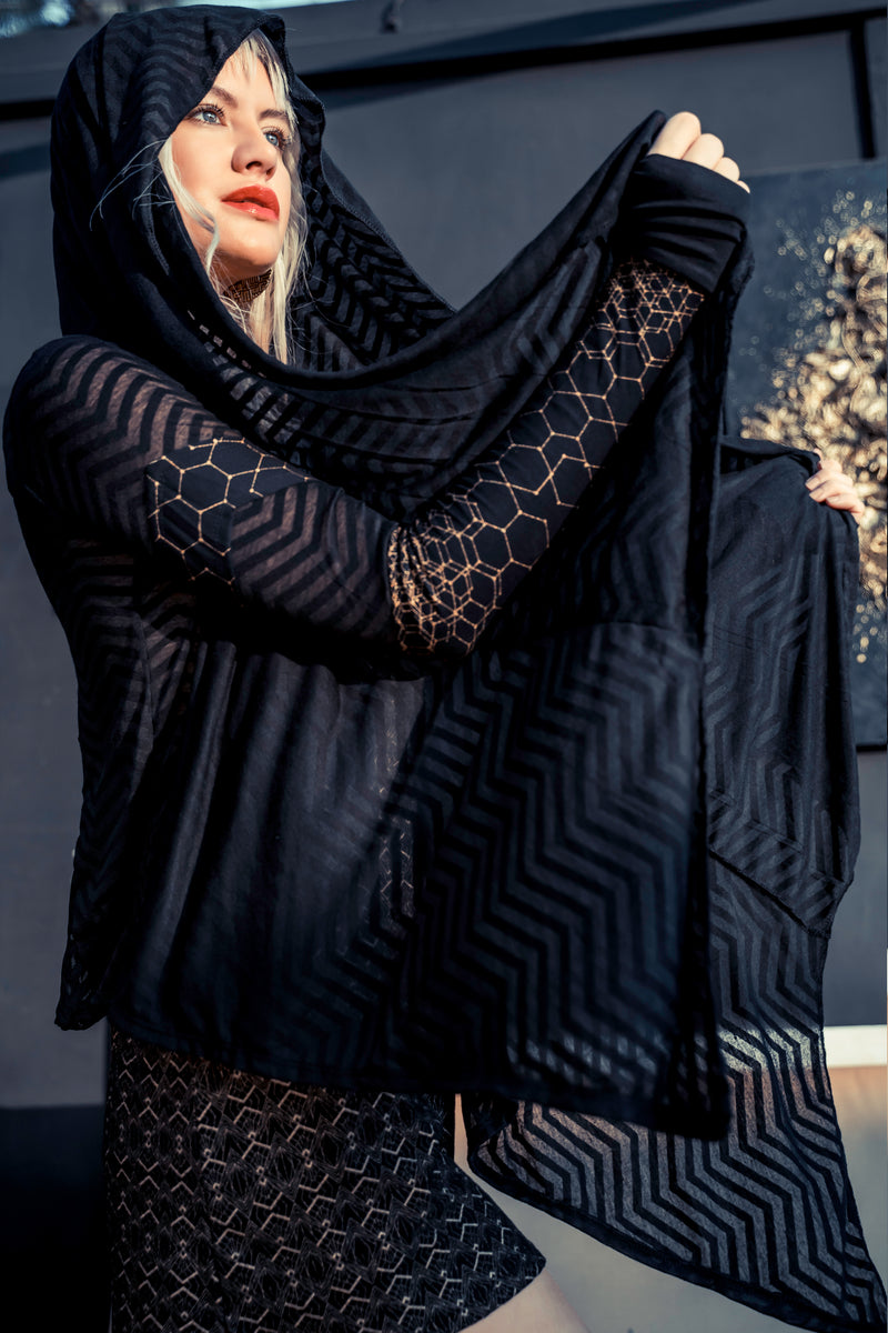 Sahara Black Cardigan