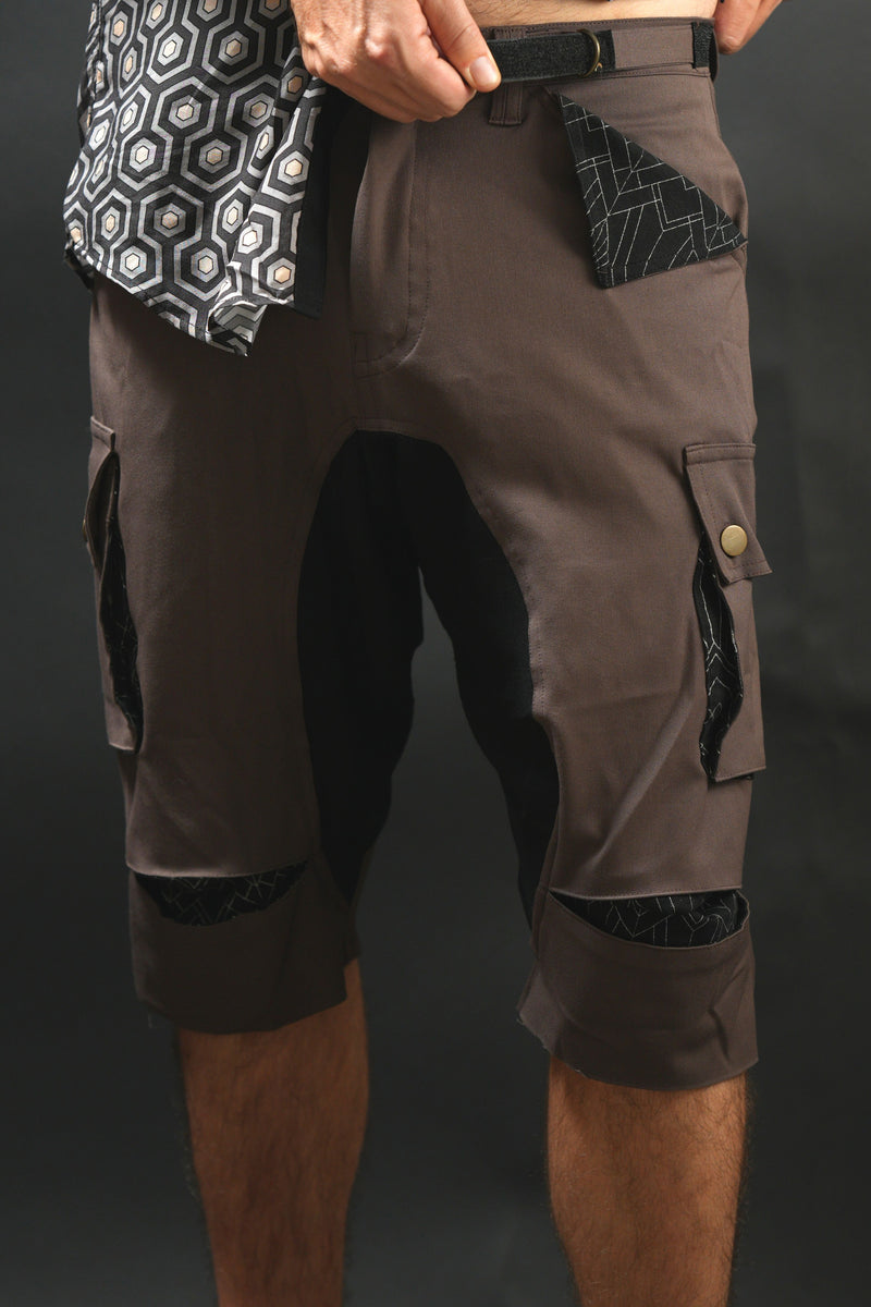 Tazer shorts--> Brown
