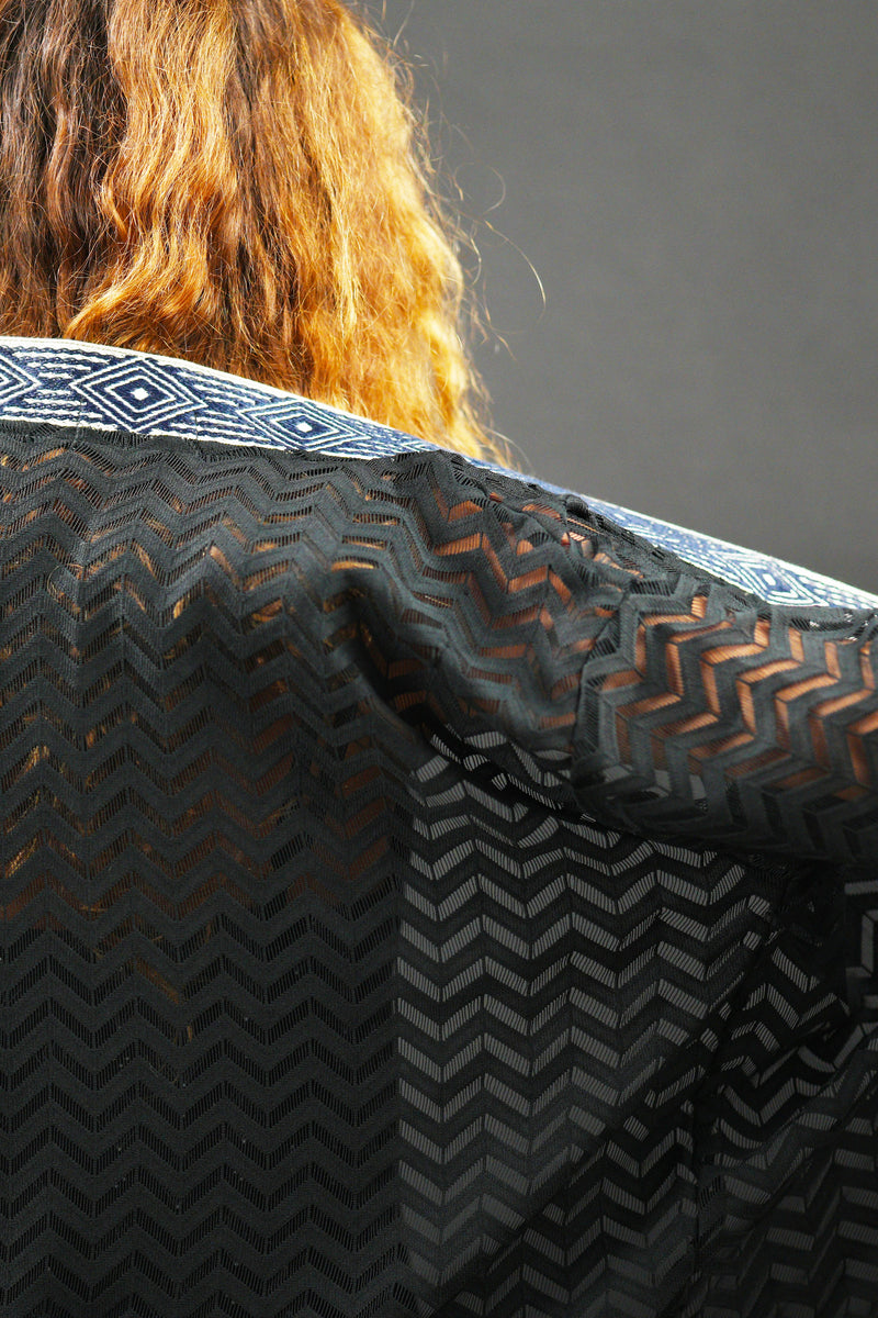 tribal pattern kimono womens