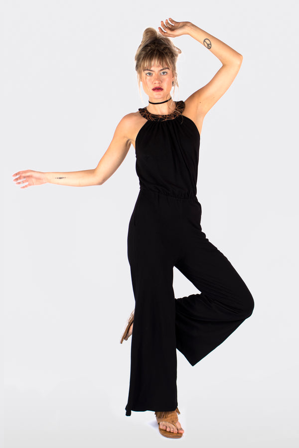 Monique jumpsuit --> Black print