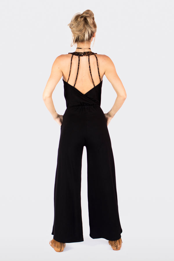 Monique jumpsuit --> Black print
