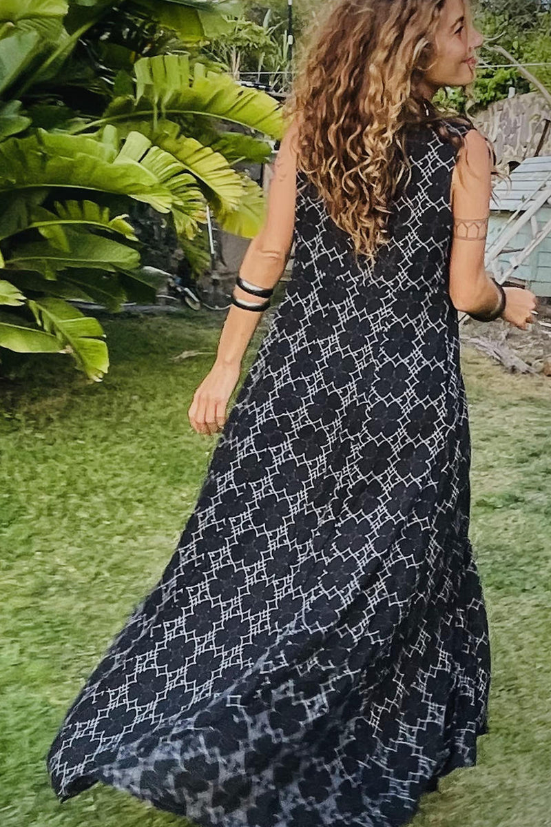 Long Boho Dress 