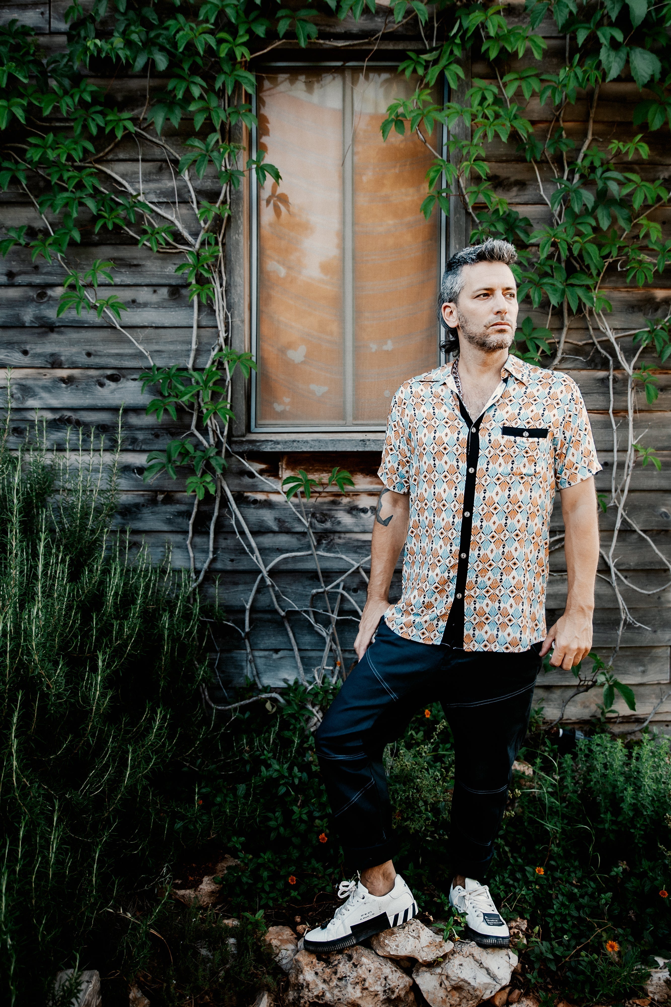 men shirt retro